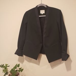 Ann Taylor LOFT black blazer size 2